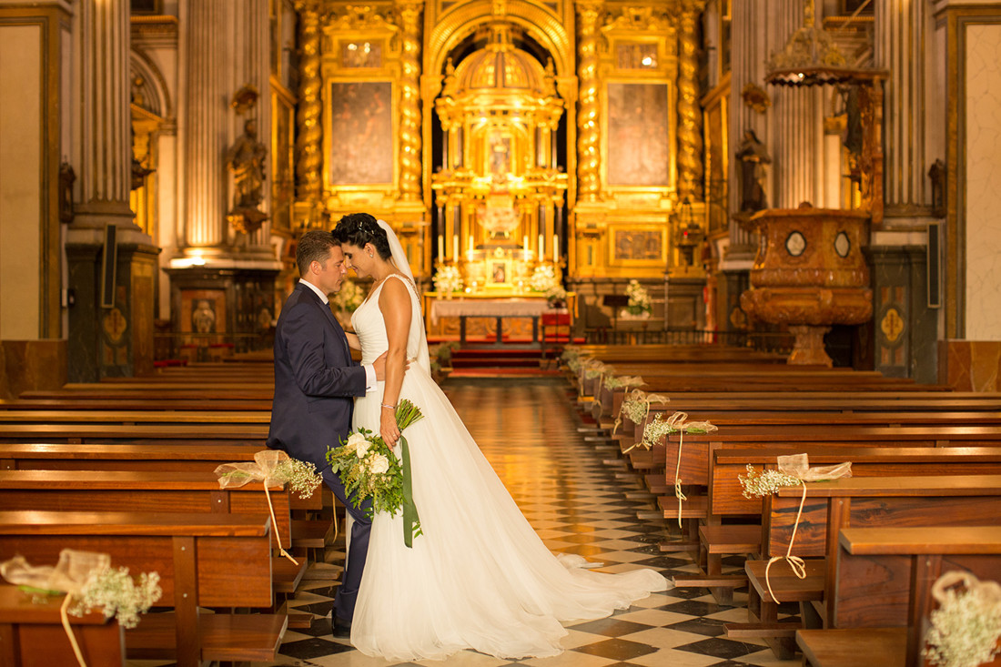Boda en parroquia San Justo y Pastor y Hotel Abades Nevada Palace Granada
